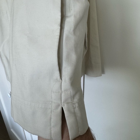 COS half zip cotton jacket - Picture 3 of 4